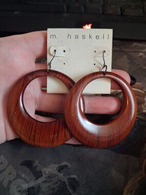 M. Haskell dangle earrings